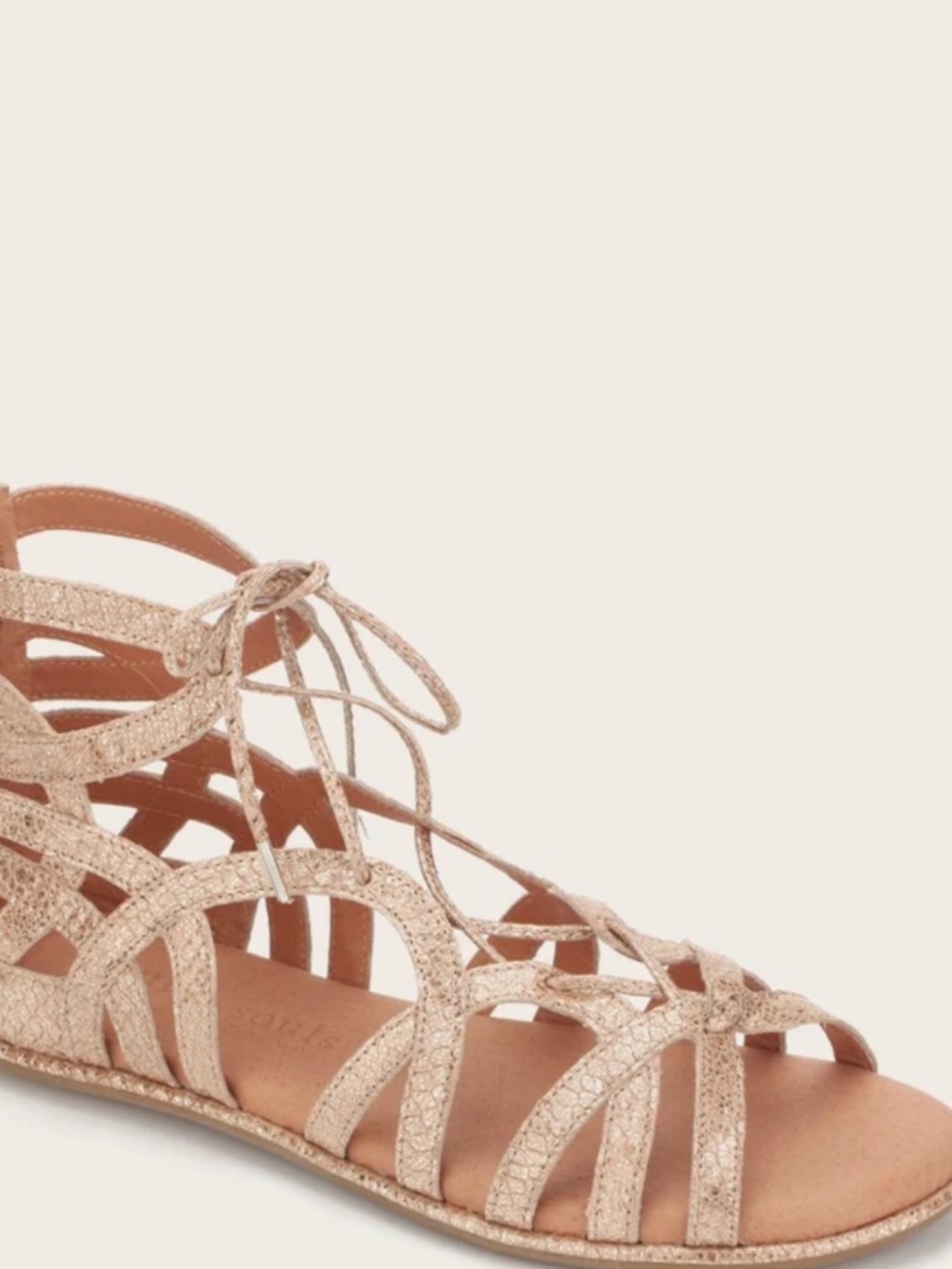 EUC Gentle Souls by Kenneth Cole Break My Heart gladiator sandal 7.5
